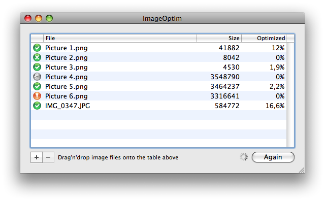 ImageOptim Best Utility to Optimize PNG and JPEG images on MAC